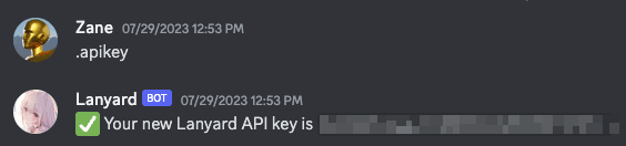 Getting API Key