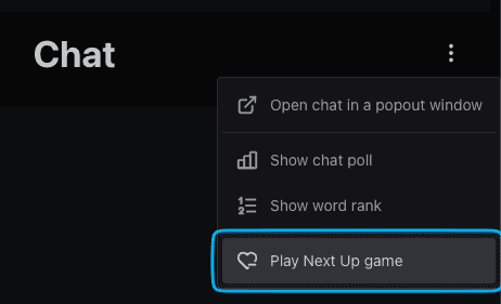 Next Up Button