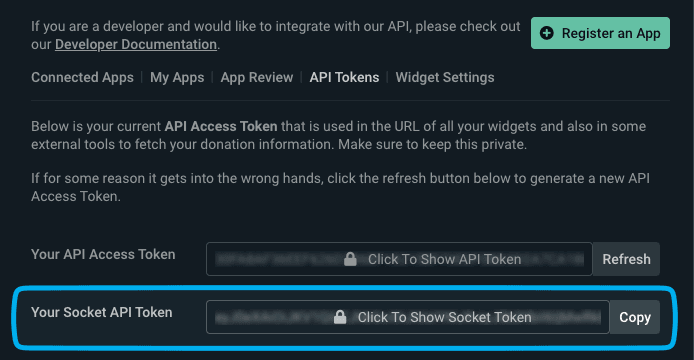 Streamlabs Token
